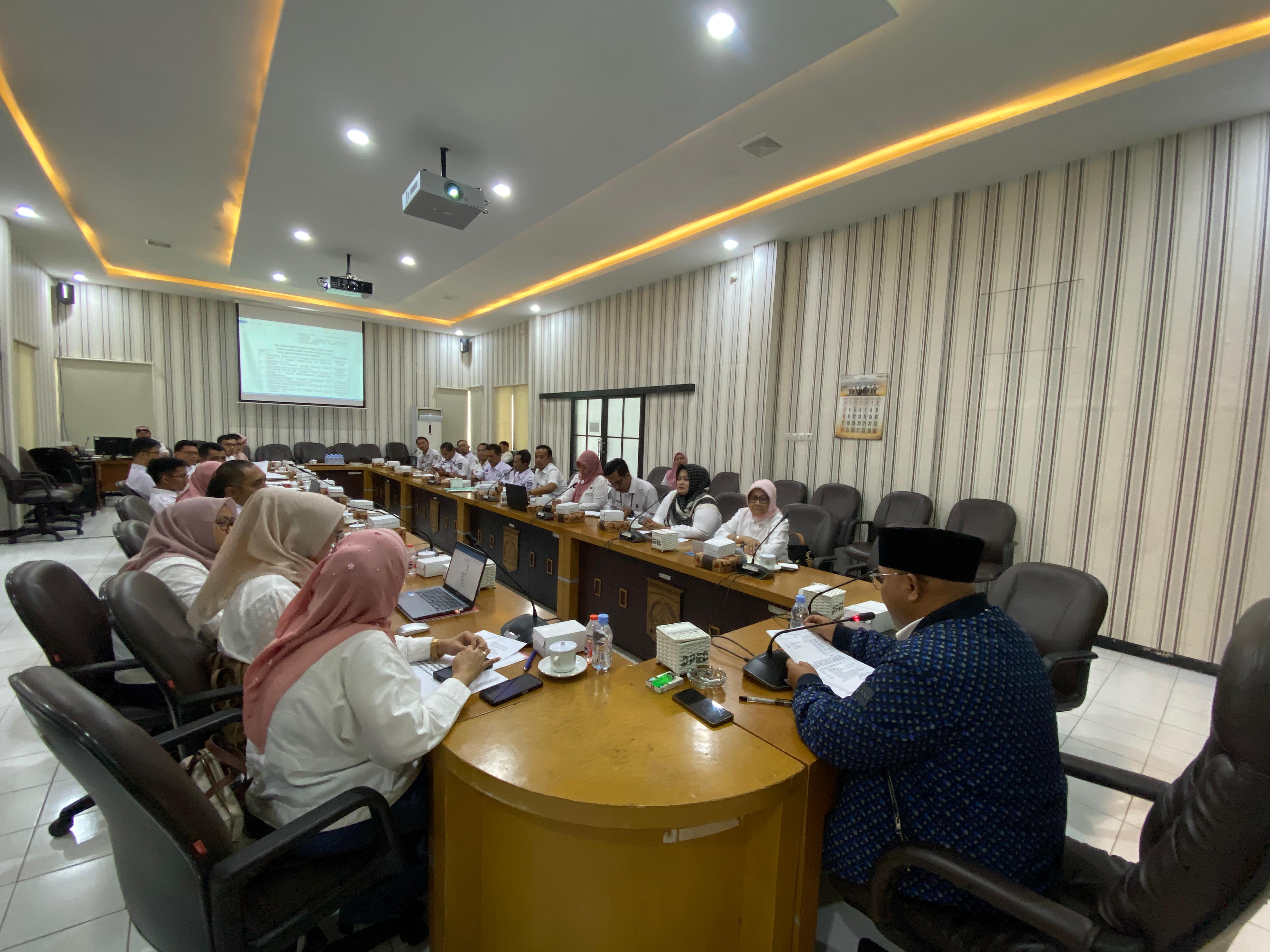 BAHAS PROGRAM PEMBENTUKAN PERDA TAHUN 2025, DEWAN KOORDINASI BERSAMA TIM RAPERDA PEMKAB MALANG