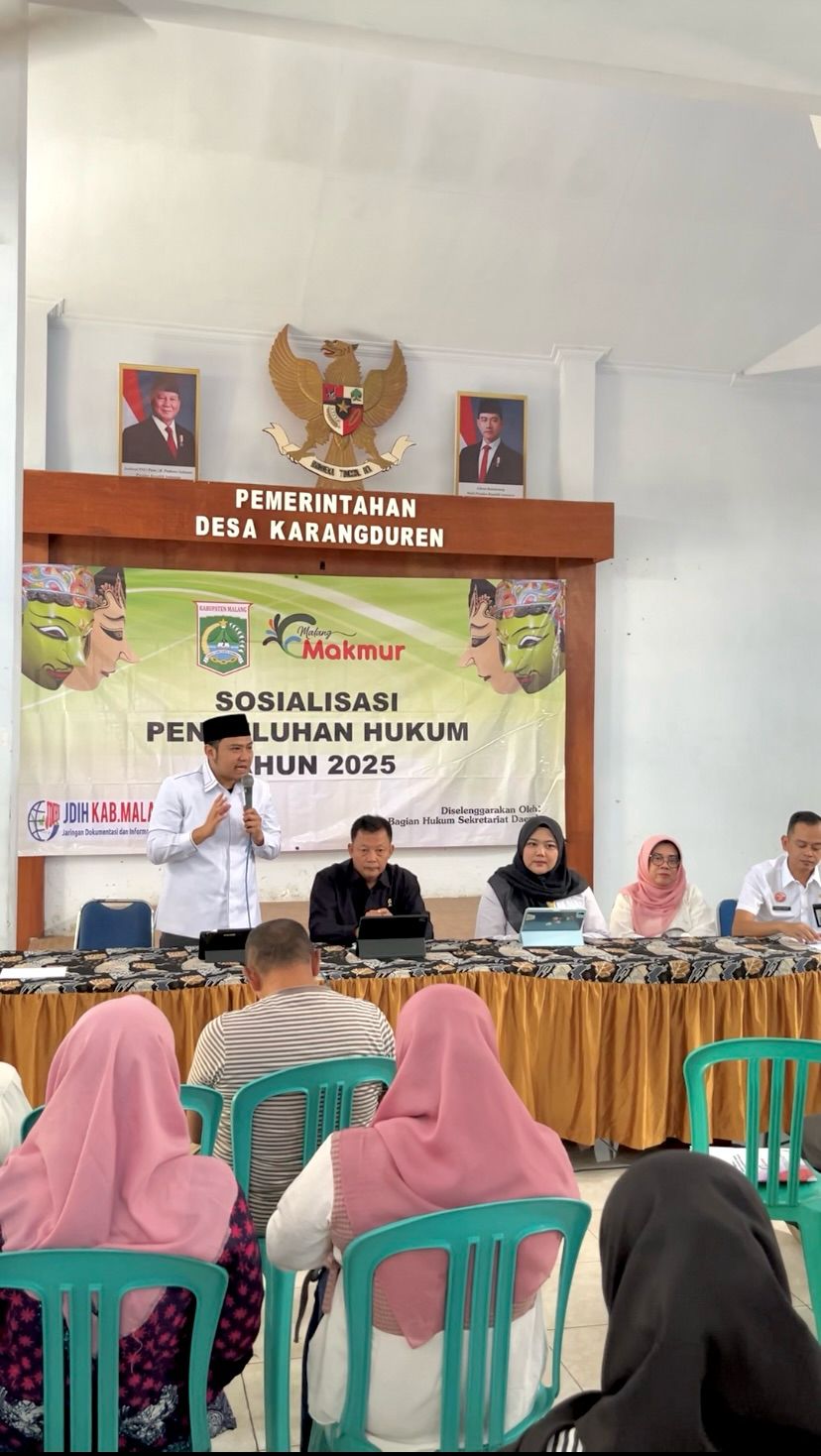 Meningkatkan Kesadaran Hukum: DPRD Gelar Sosialisasi dan  Penyuluhan Bagi Masyarakat
